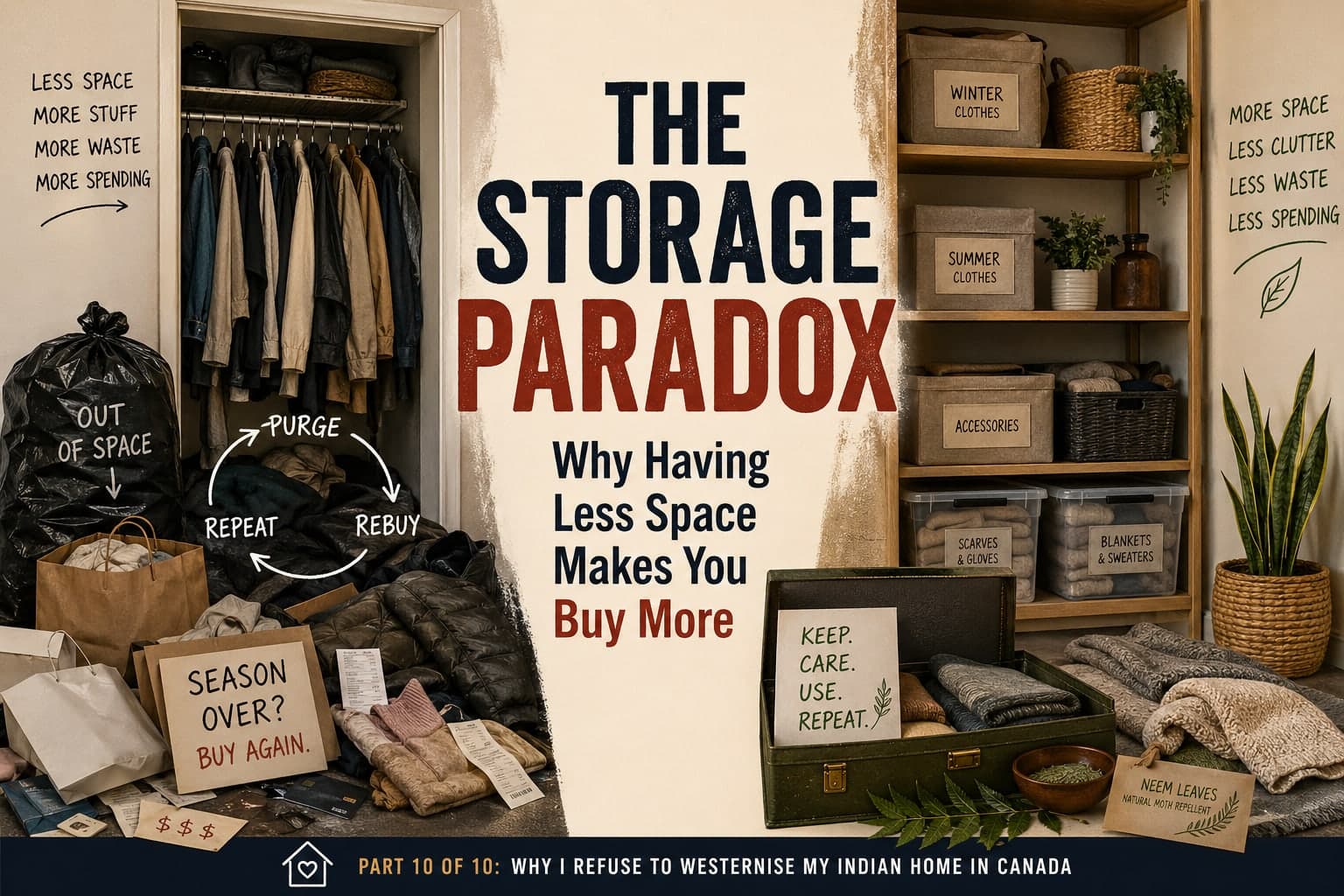 The Storage Paradox: Why Having Less Space Makes You Buy More