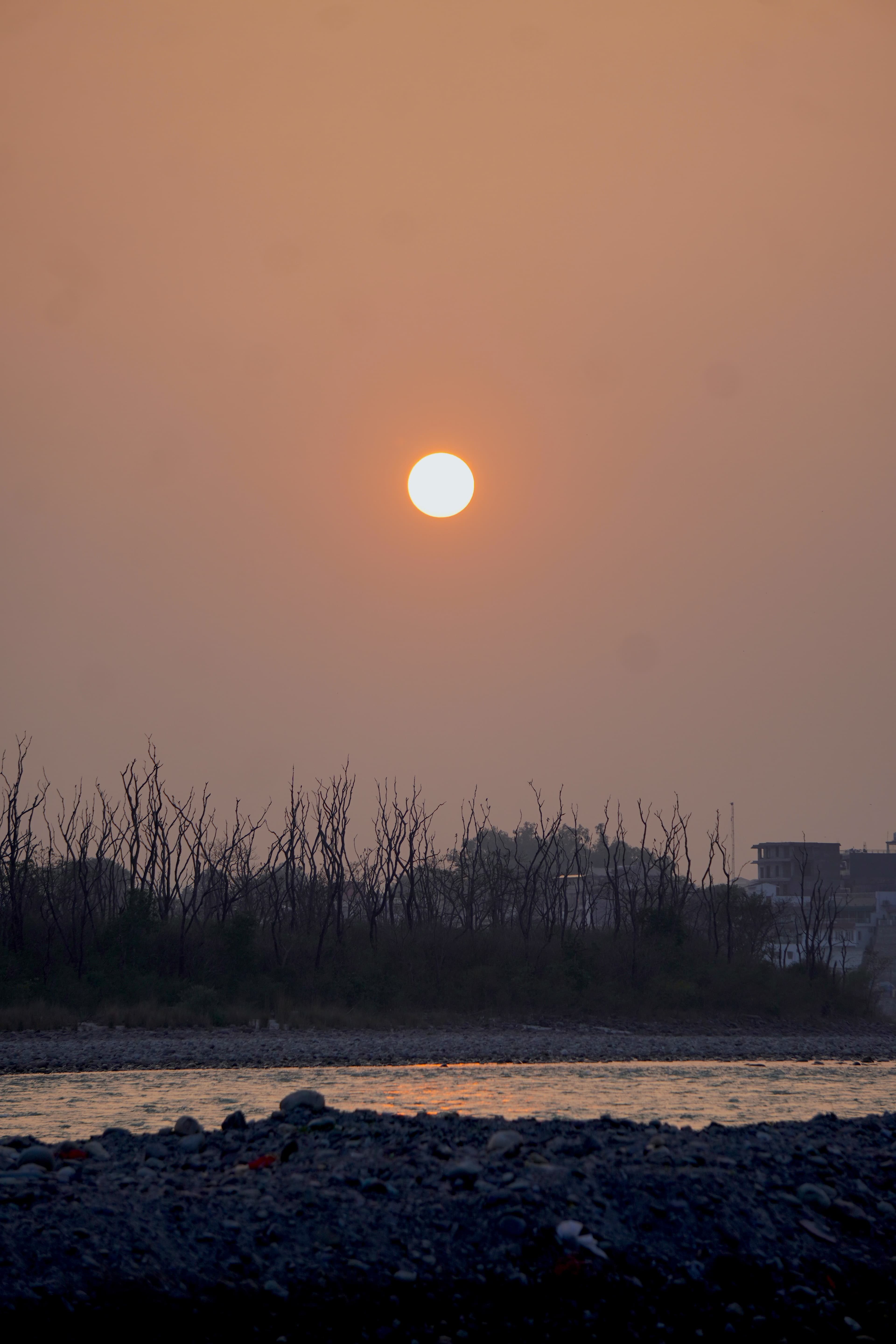 Sunset by Ganga, Rishikesh, India