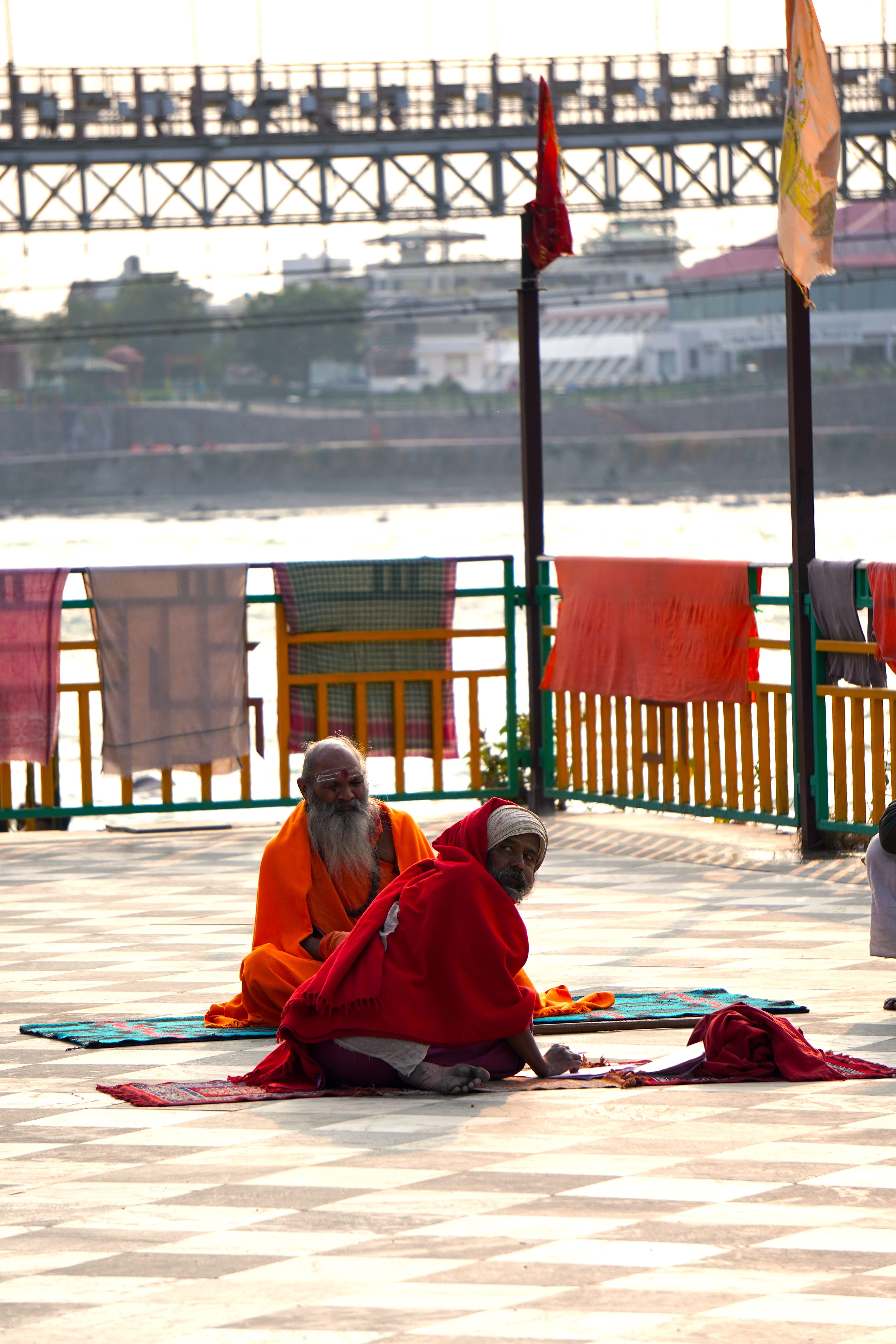 Hindu Priests In Rishikesh, India