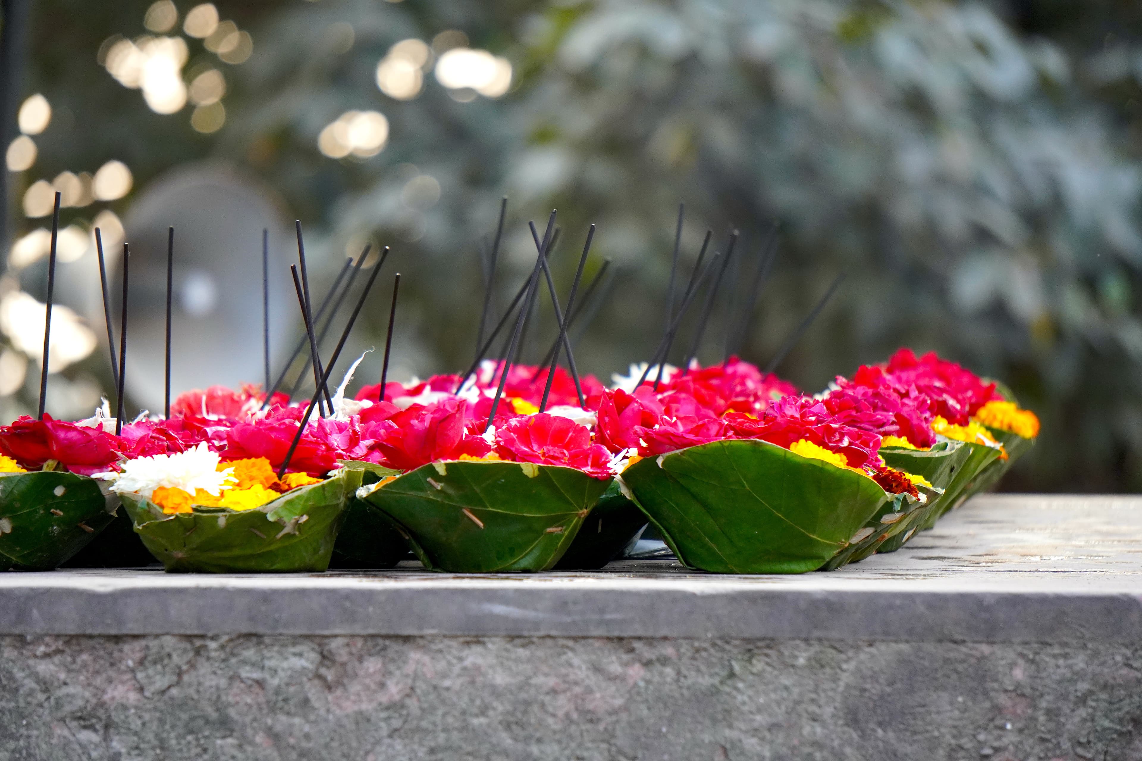 Hindu Puja at Rishikesh, India