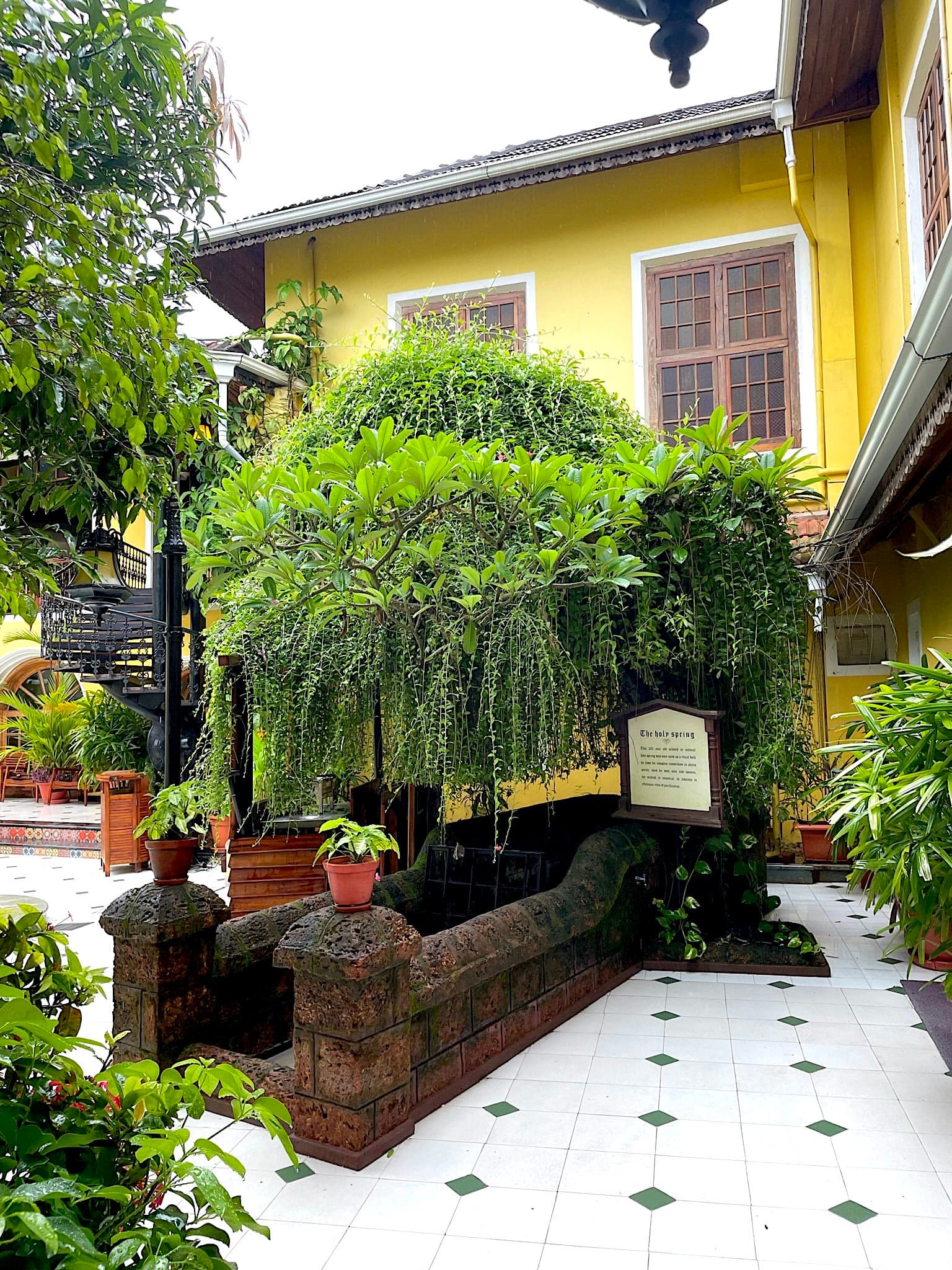 200-year old holy spring of Jewish Community in Fort Kochi
