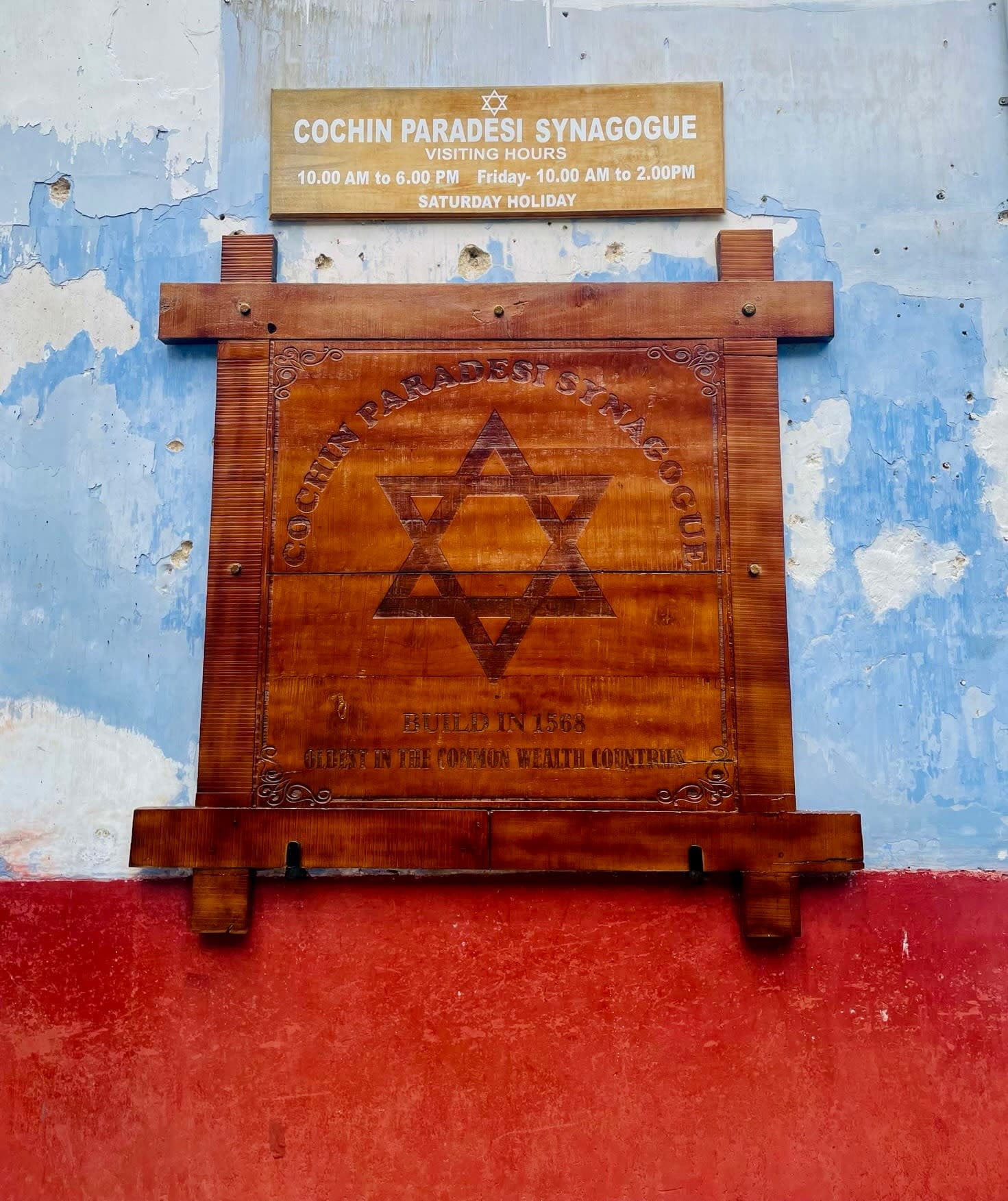 Paradesi Synagogue, Fort Kochi
