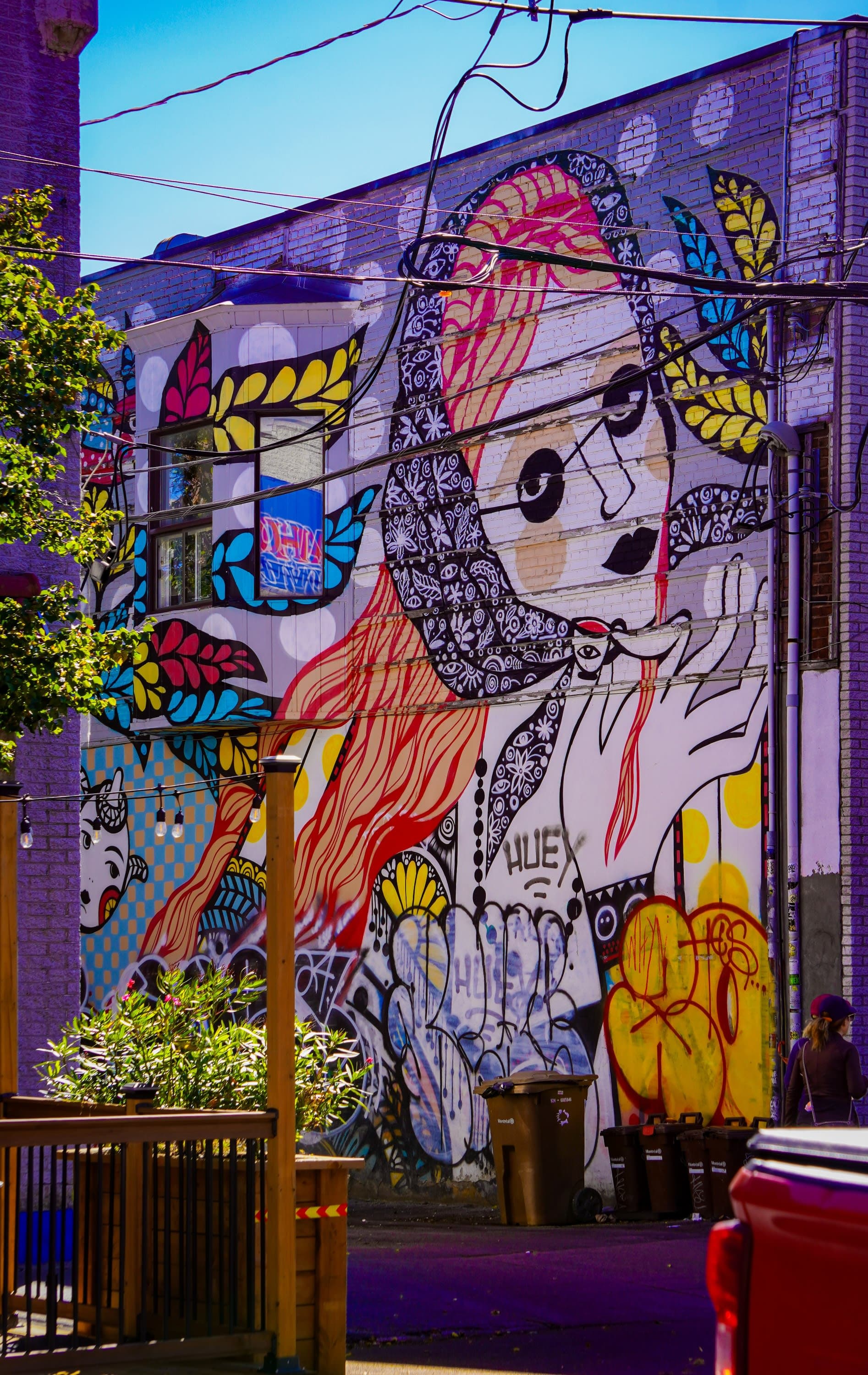 Wall Art from the streets of Montreal